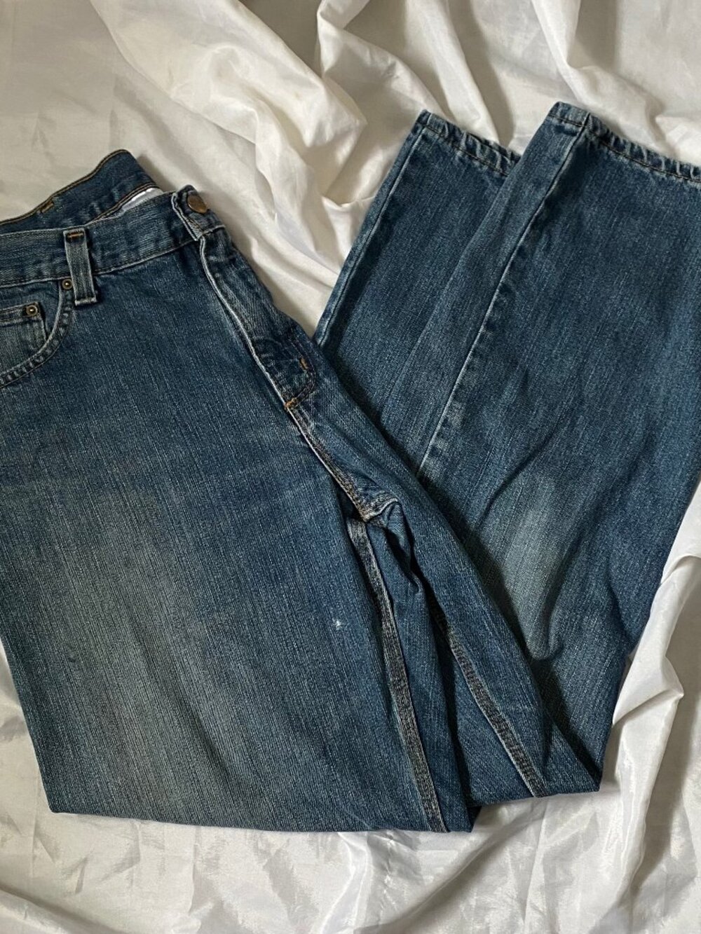 Carhartt Relaxed Fit WorkWear Jeans Mens Size 35 x 30 # 101483 - 968